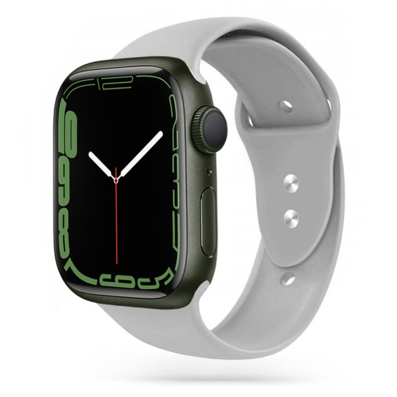Tech-Protect IconBand, skirta Apple Watch 4/ 5/ 6/ 7/ 8/ 9/ SE/ Ultra 1/ 2 (42/ 44/ 45/ 49 mm) – pilka