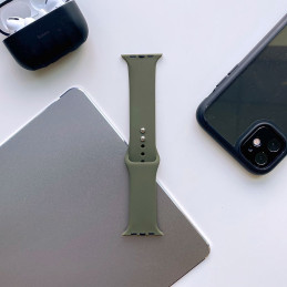 Tech-Protect IconBand, skirta Apple Watch 4/ 5/ 6/ 7/ 8/ 9/ SE/ Ultra 1/ 2 (42/ 44/ 45/ 49 mm) – žalia
