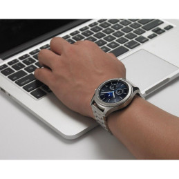 Tech-Protect nerūdijančio plieno apyrankė, skirta Samsung Galaxy Watch 3 45mm - juoda