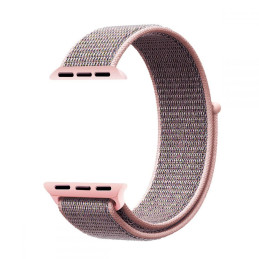 Tech-Protect nailoninis dirželis, skirtas Apple Watch 4/ 5/ 6/ 7/ 8/ 9/ SE (38/ 40/ 41 mm) – rožinis