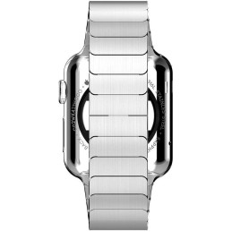 Tech-Protect LinkBand, skirta Apple Watch 4/ 5/ 6/ 7/ 8/ 9/ SE/ Ultra 1/ 2 (42/ 44/ 45/ 49 mm) – sidabrinė