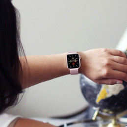 Tech-Protect MilaneseBand, skirta Apple Watch 4/ 5/ 6/ 7/ 8/ 9/ SE (38/ 40/ 41 mm) – juoda