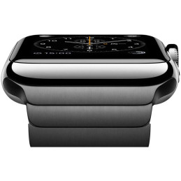 Tech-Protect LinkBand, skirta Apple Watch 4/ 5/ 6/ 7/ 8/ 9/ SE/ Ultra 1/ 2 (42/ 44/ 45/ 49 mm) – juoda