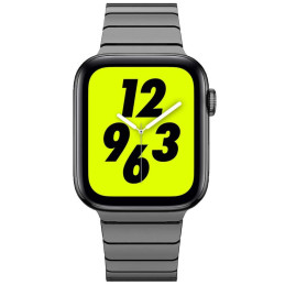 Tech-Protect LinkBand, skirta Apple Watch 4/ 5/ 6/ 7/ 8/ 9/ SE/ Ultra 1/ 2 (42/ 44/ 45/ 49 mm) – juoda