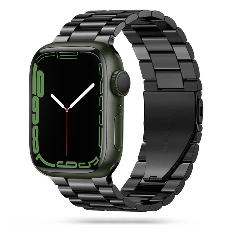 Tech-Protect nerūdijančio plieno apyrankė, skirta Apple Watch 4/ 5/ 6/ 7/ 8/ 9/ SE/ Ultra 1/ 2 (42/ 44/ 45/ 49 mm) – juo...