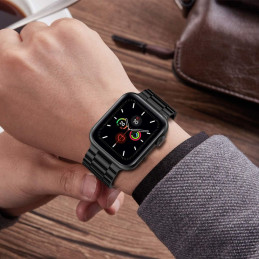 Tech-Protect nerūdijančio plieno apyrankė, skirta Apple Watch 4/ 5/ 6/ 7/ 8/ 9/ SE/ Ultra 1/ 2 (42/ 44/ 45/ 49 mm) – juo...