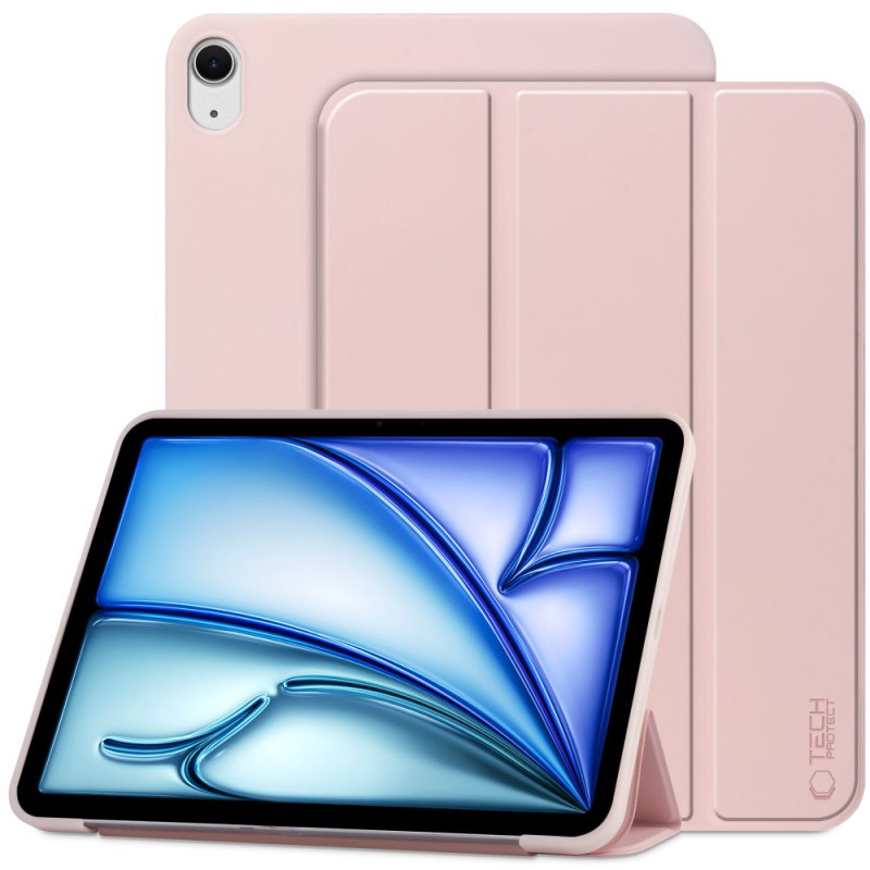 Tech-Protect SmartCase dėklas, skirtas iPad Air 10,9" 2020-2022 / 11" 2024 - rožinė