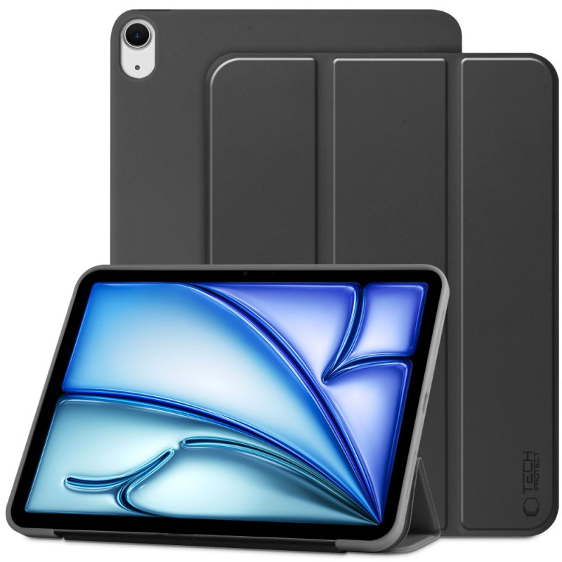 Tech-Protect SmartCase dėklas, skirtas iPad Air 10,9" 2020-2022 / 11" 2024 - juodas