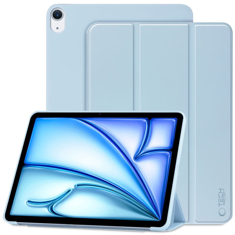 Tech-Protect SmartCase dėklas, skirtas iPad Air 10,9" 2020-2022 / 11" 2024 - mėlynas