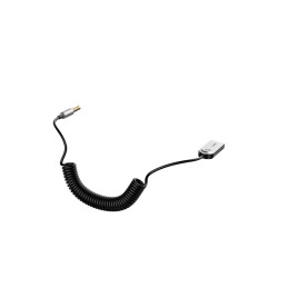 Baseus BA01 Bluetooth 5.0 garso imtuvo garso adapterio kabelis AUX lizdas juodas (CABA01-01)
