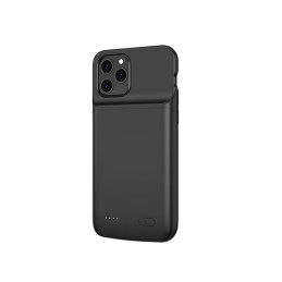 Tech-Protect PowerCase dėklas, skirtas iPhone 12 / 12 Pro su 4800 mAh maitinimo bloku - juodas