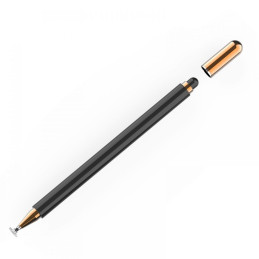 Tech-Protect Charm Stylus - juoda ir auksinė