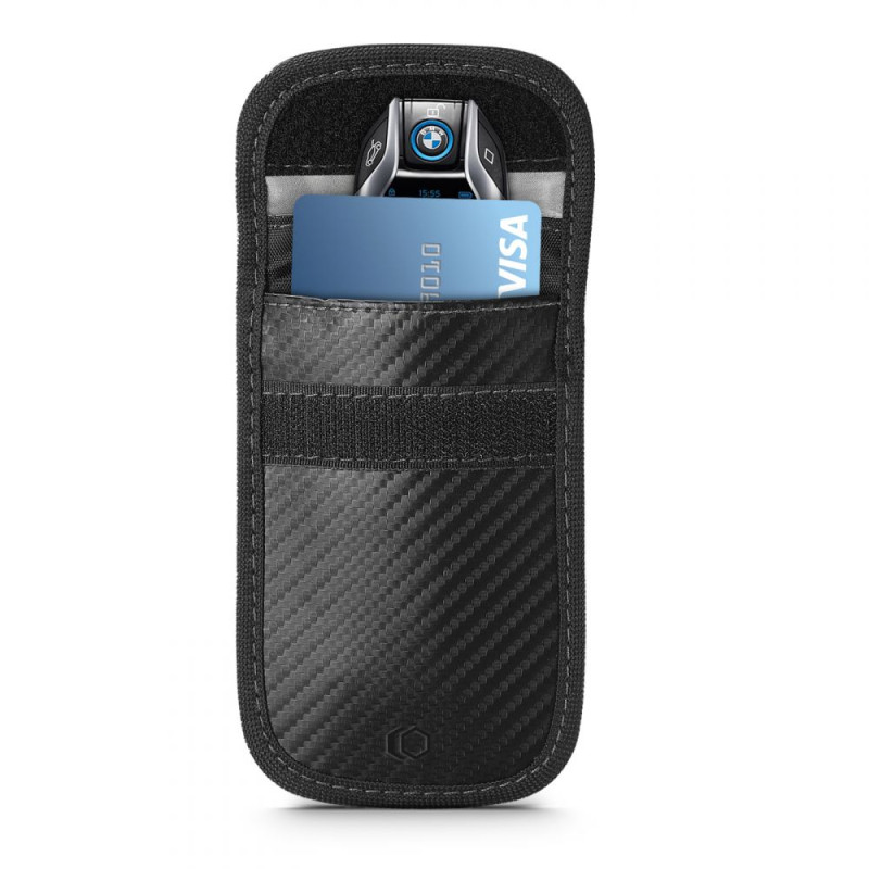 Tech-Protect V1 RFID dangtelis automobilio raktams - juoda anglis