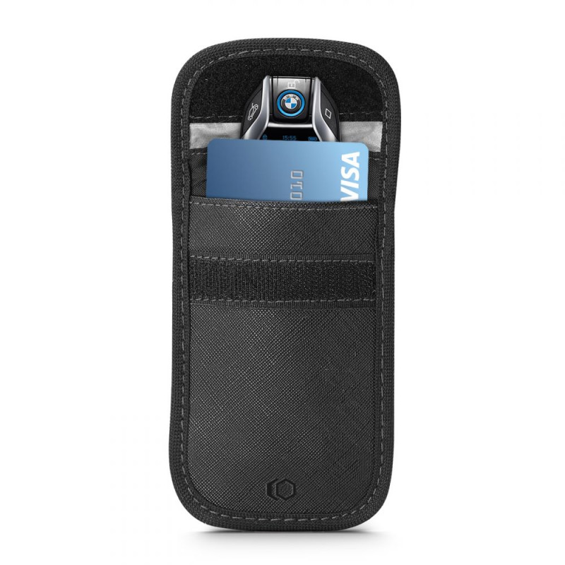 Tech-Protect V1 RFID dangtelis automobilio raktams - juodas