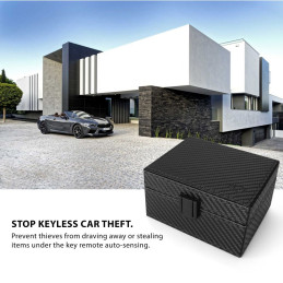 Tech-Protect V3 RFID dėžutė automobilio raktams - juoda anglis