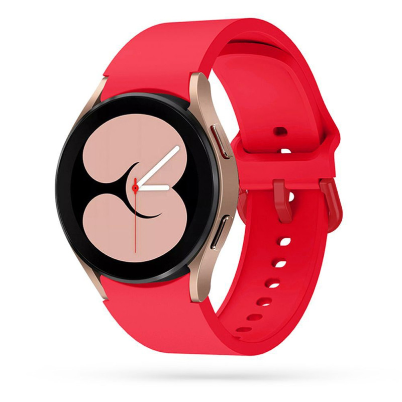 Tech-Protect IconBand, skirta Samsung Galaxy Watch 4/ 5/ 5 Pro/ 6/ 7/ FE – raudona