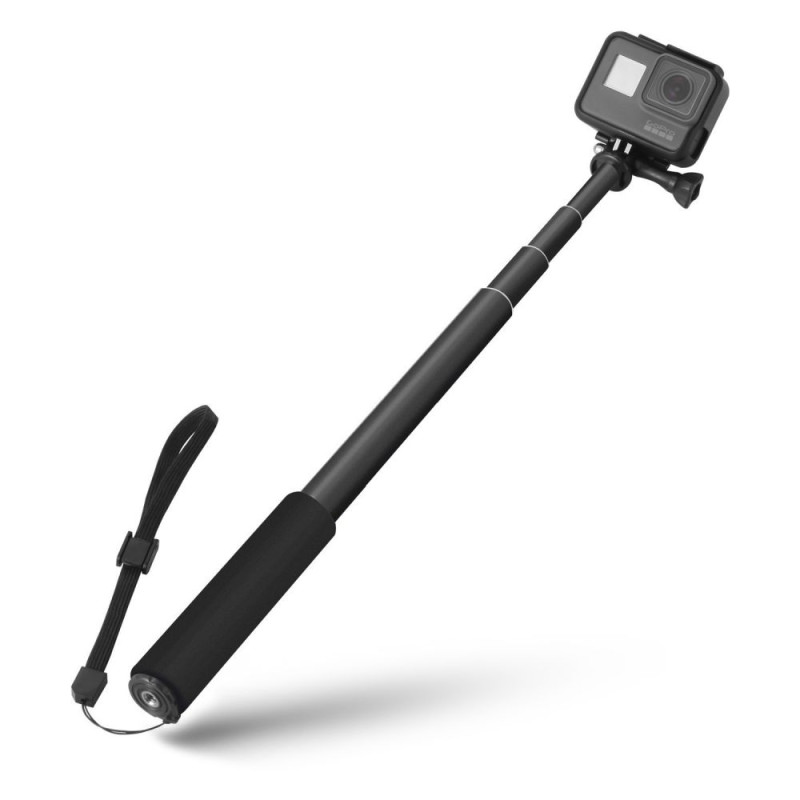 Tech-Protect monopadelis GoPro Hero su asmenukių lazdele iki 92cm - juodas