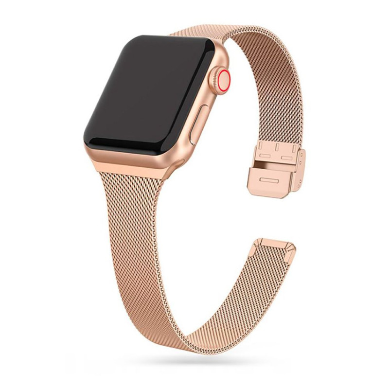 Tech-Protect plona Milane apyrankė Apple Watch 4/ 5/ 6/ 7/ 8/ 9/ SE (38/ 40/ 41 mm) – auksinė