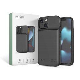 Tech-Protect PowerCase dėklas, skirtas iPhone 12 mini / 13 mini su 4700 mAh maitinimo bloku - juodas