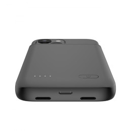 Tech-Protect PowerCase dėklas, skirtas iPhone 12 mini / 13 mini su 4700 mAh maitinimo bloku - juodas