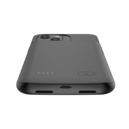 Tech-Protect PowerCase dėklas, skirtas iPhone 13 / 13 Pro su 4800 mAh maitinimo bloku - juodas