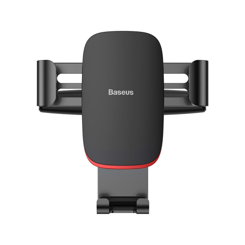 Baseus Metal Age Gravity Car Mount metalinis automobilinis gravitacijos laikiklis CD lizdui juodas (SUYL-J01)