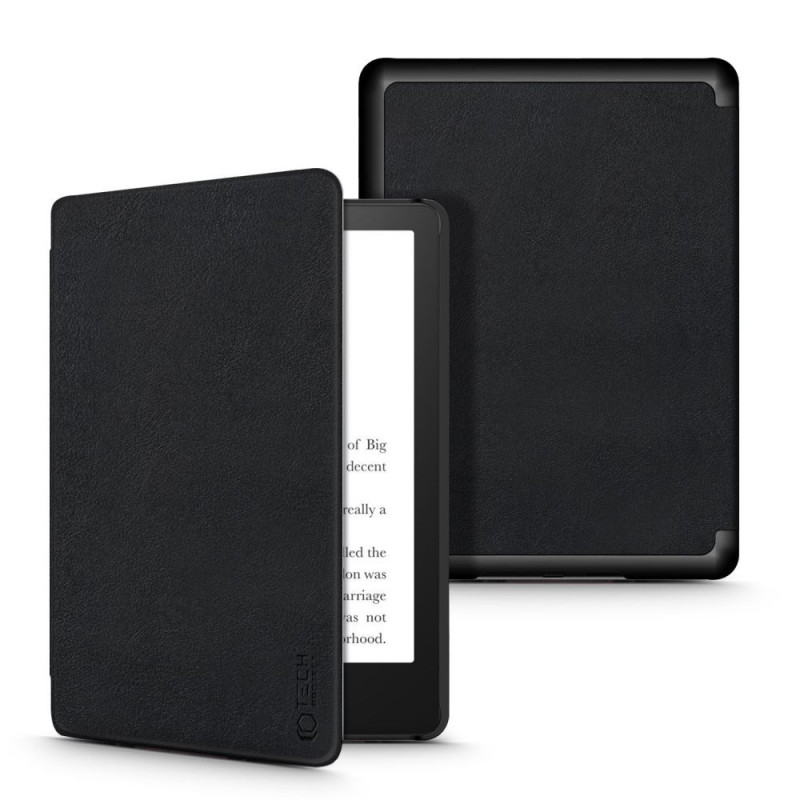 Tech-Protect SmartCase dėklas, skirtas Kindle Paperwhite V / 5 / Signature Edition - juodas