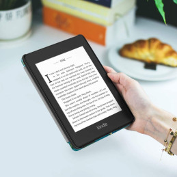 Tech-Protect SmartCase dėklas, skirtas Kindle Paperwhite V / 5 / Signature Edition - juodas