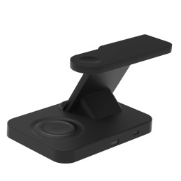 Tech-Protect A11 15W indukcinis įkroviklis išmaniojo telefono / ausinių / išmaniojo laikrodžio stovo „3 viename“ pavidal...