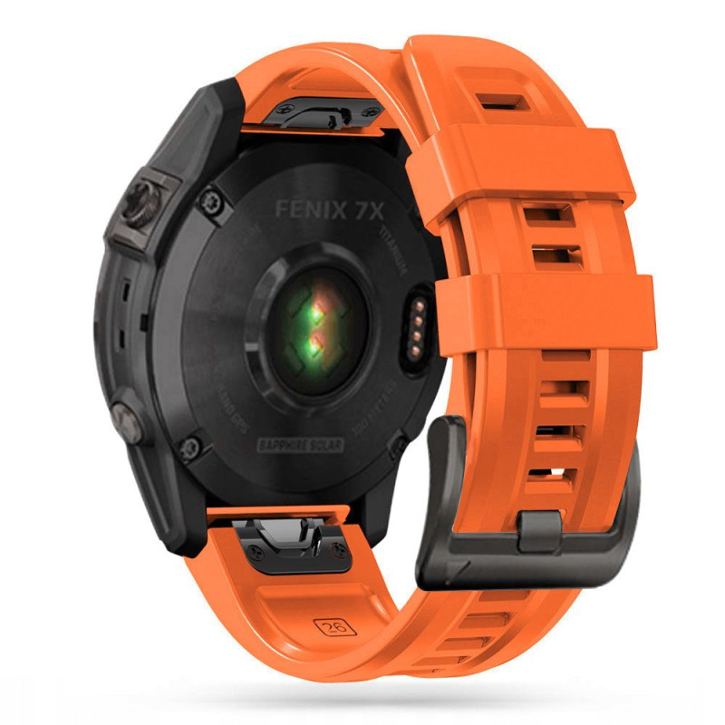 Tech-Protect IconBand dirželis, skirtas Garmin Fenix 5 / 6 / 6 Pro / 7 - oranžinė