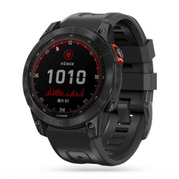 Tech-Protect IconBand dirželis, skirtas Garmin Fenix 5 / 6 / 6 Pro / 7 - juodas