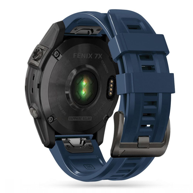 Tech-Protect IconBand dirželis, skirtas Garmin Fenix 5 / 6 / 6 Pro / 7 - tamsiai mėlynas