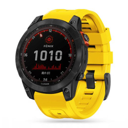 Tech-Protect IconBand dirželis, skirtas Garmin Fenix 5 / 6 / 6 Pro / 7 - geltonas