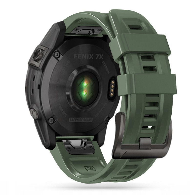 Tech-Protect IconBand dirželis, skirtas Garmin Fenix 5 / 6 / 6 Pro / 7 - žalias