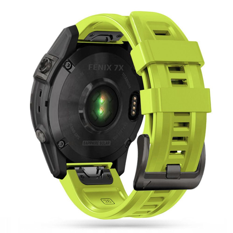 Tech-Protect IconBand, skirta Garmin Fenix 3 / 5X / 3HR / 5X Plus / 6X / 6X Pro / 7X - žalia