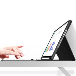 Tech-Protect SC Pen + klaviatūros dėklas su klaviatūra, skirtas iPad 10.2" 2019-2021 - juodas