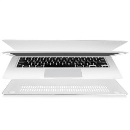 Tech-Protect SmartShell dėklas, skirtas MacBook Pro 13" 2016-2022 - matinė juoda