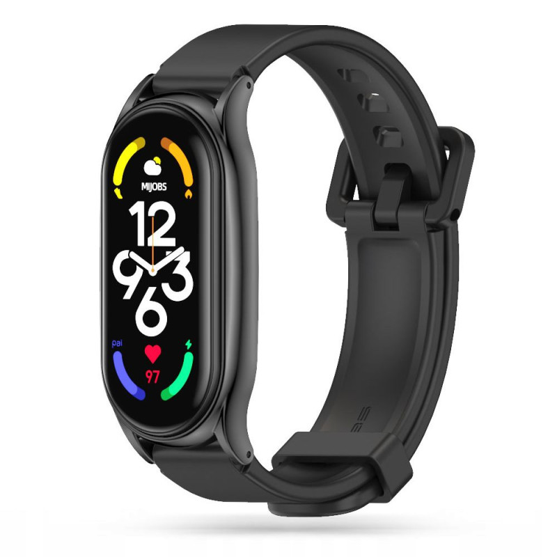 Tech-Protect IconBand Pro dirželis, skirtas Xiaomi Mi Smart Band 7/ 7 NFC - juodas