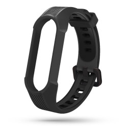 Tech-Protect Armor Strap, skirtas Xiaomi Mi Smart Band 5/ 6/ 7/ NFC – juodas