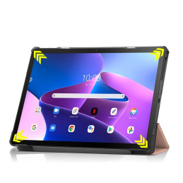 Tech-Protect SmartCase dėklas, skirtas Lenovo Tab M10 Plus (3 gen.) 10,6" TB-125 / TB-128 - rožinis