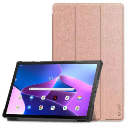 Tech-Protect SmartCase dėklas, skirtas Lenovo Tab M10 Plus (3 gen.) 10,6" TB-125 / TB-128 - rožinis
