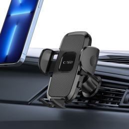 Tech-Protect V3 automobilinio telefono laikiklis orlaidei - juodas