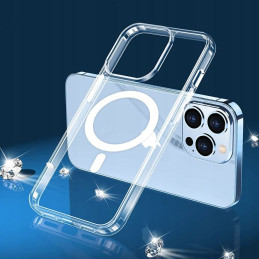 Tech-Protect FlexAir Hybrid MagSafe dėklas iPhone 14 - skaidrus