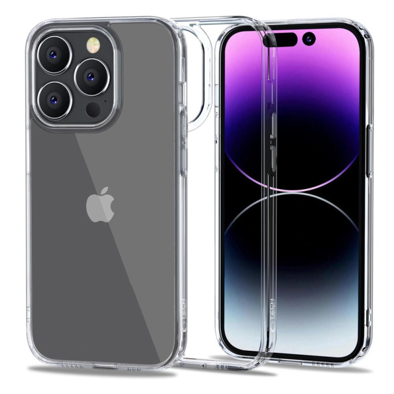 Tech-Protect FlexAir Hybrid dėklas iPhone 14 Pro - skaidrus