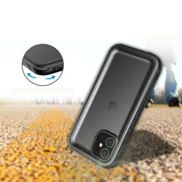 Tech-Protect ShellBox dėklas, atsparus vandeniui IP68, skirtas iPhone 7 / 8 / SE 2020 / 2022 - juodas