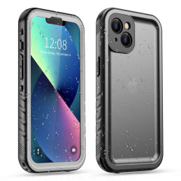 Tech-Protect ShellBox vandeniui atsparus IP68 dėklas skirtas iPhone 13 mini - juodas