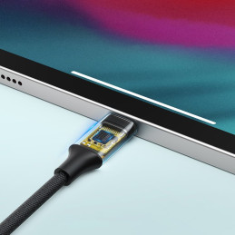 Ugreen AV161 adapteris ausinėms mini lizdas 3,5 mm (moteris) / USB-C (vyriškas) 10 cm - juodas