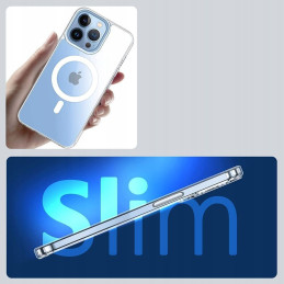 Tech-Protect FlexAir Hybrid MagSafe dėklas skirtas iPhone 11 Pro Max - skaidrus