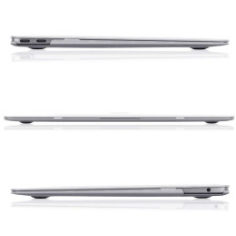Tech-Protect SmartShell dėklas, skirtas MacBook Air 13" M2 / M3 / 2022-2024 - matinė juoda