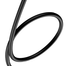 Baseus stereo garso laidas AUX adapteris 3,5 mm mini lizdas - USB Type C telefono planšetiniam kompiuteriui 120 cm juoda...